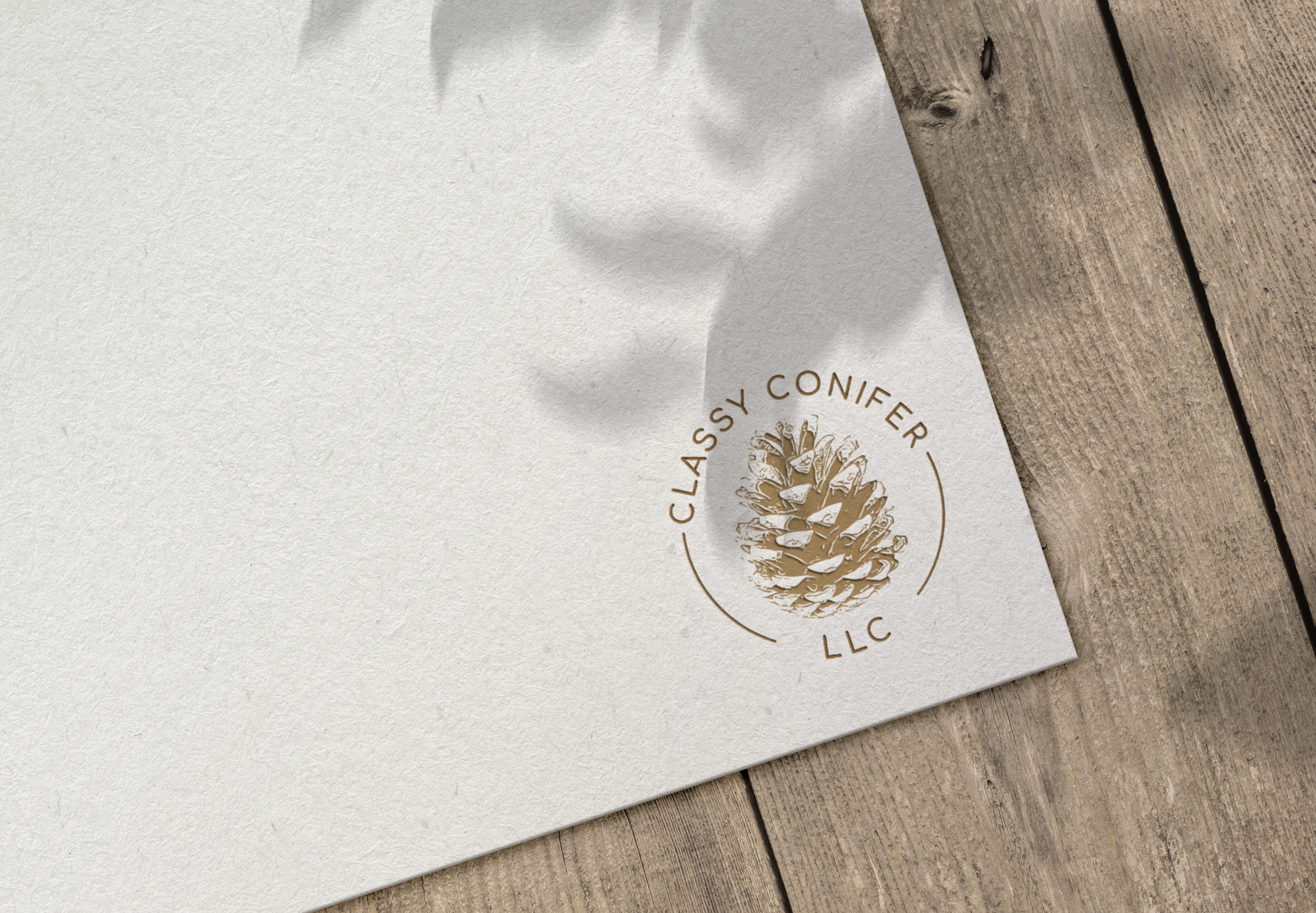 Logo Design by ILLUSTRATOR PRO for Classy Conifer | Design #28473281