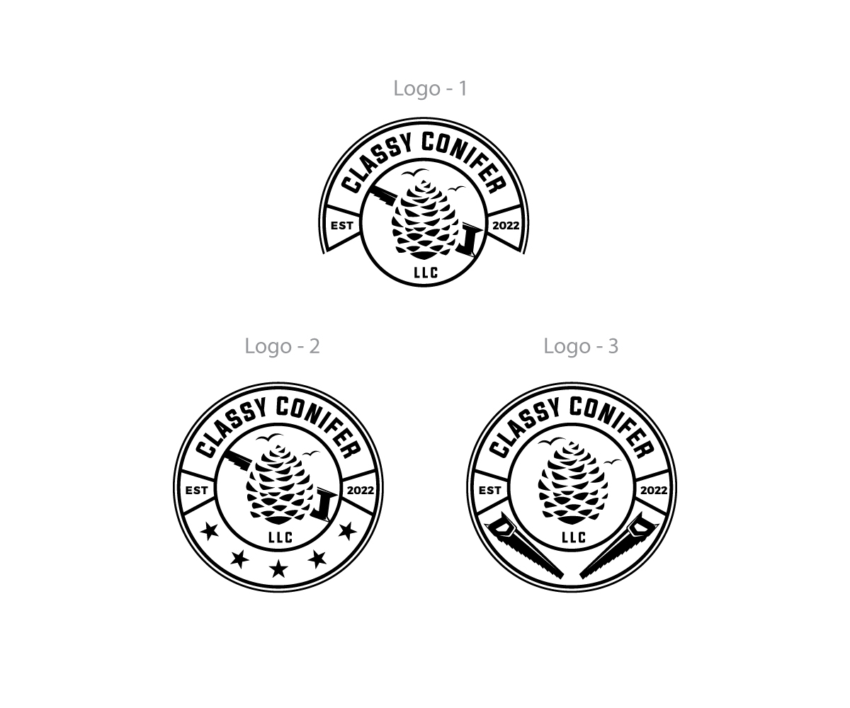 Logo Design by Logo Stock for Classy Conifer | Design #28527438