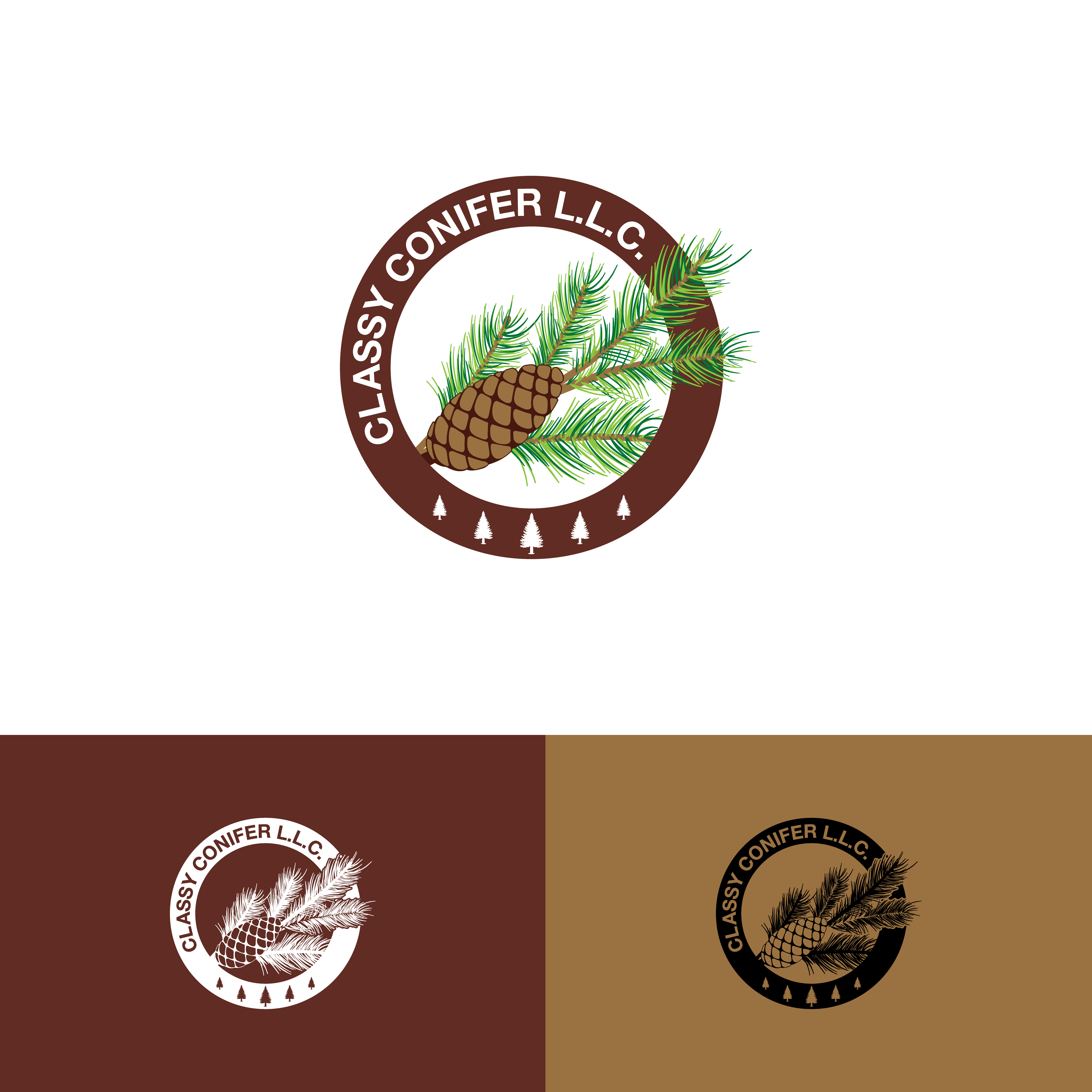 Logo Design by Design Element for Classy Conifer | Design #28447155