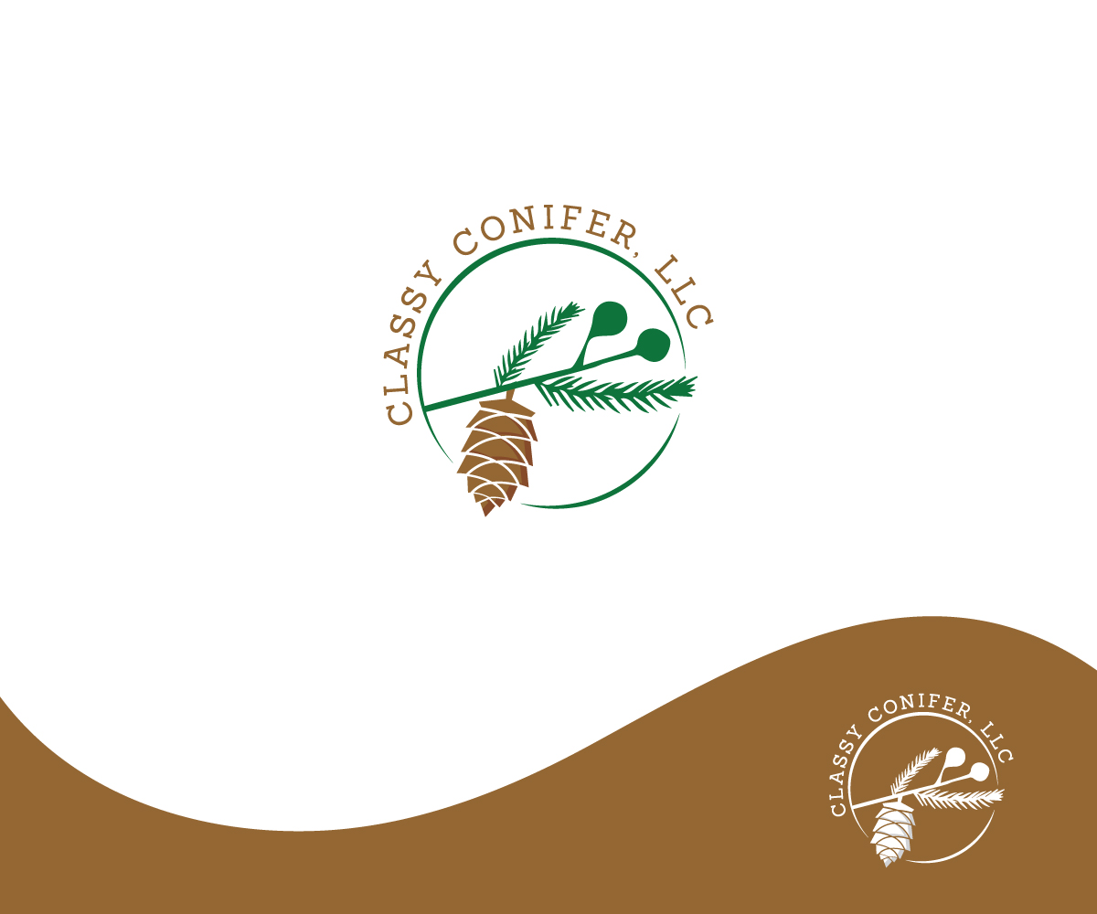 Logo Design by ecorokerz for Classy Conifer | Design #28445733