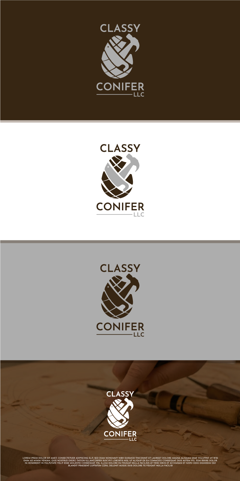 Logo Design by eldweeny for Classy Conifer | Design #28441240