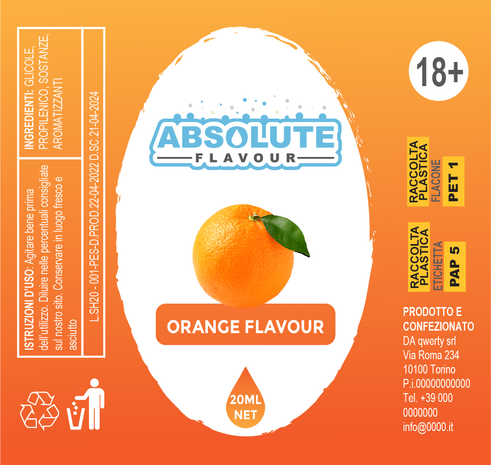 Label Design by karishma91 for ODSE SRL | Design #28457316