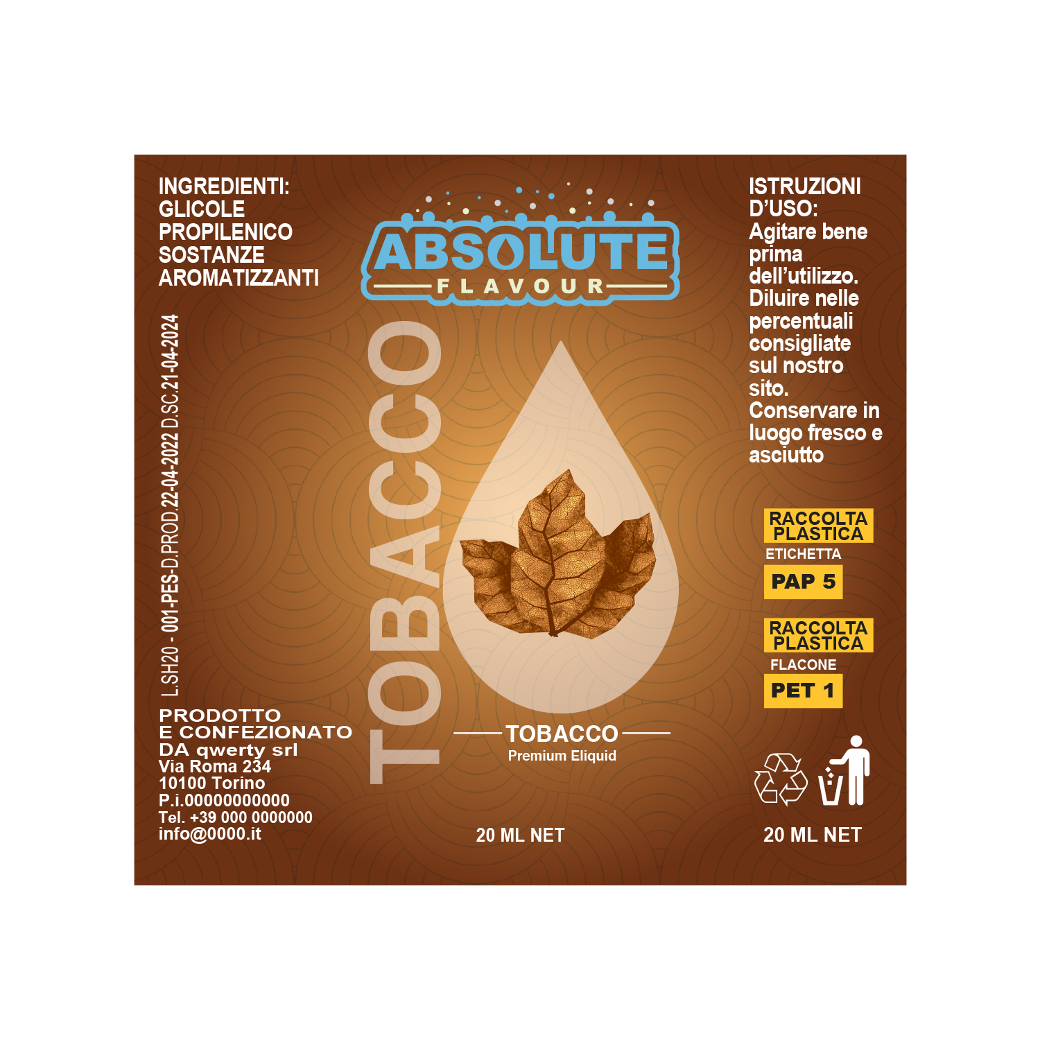 Label Design by Creative symbol for this project | Design #28456852