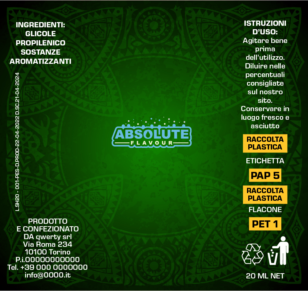 Label Design by langtu for ODSE SRL | Design #28456540