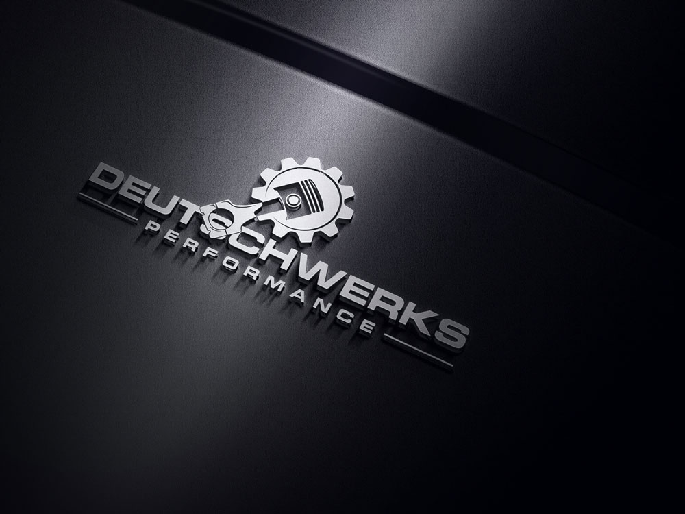 Logo Design by Uhm@design for deutschwerks european auto  | Design #28449995