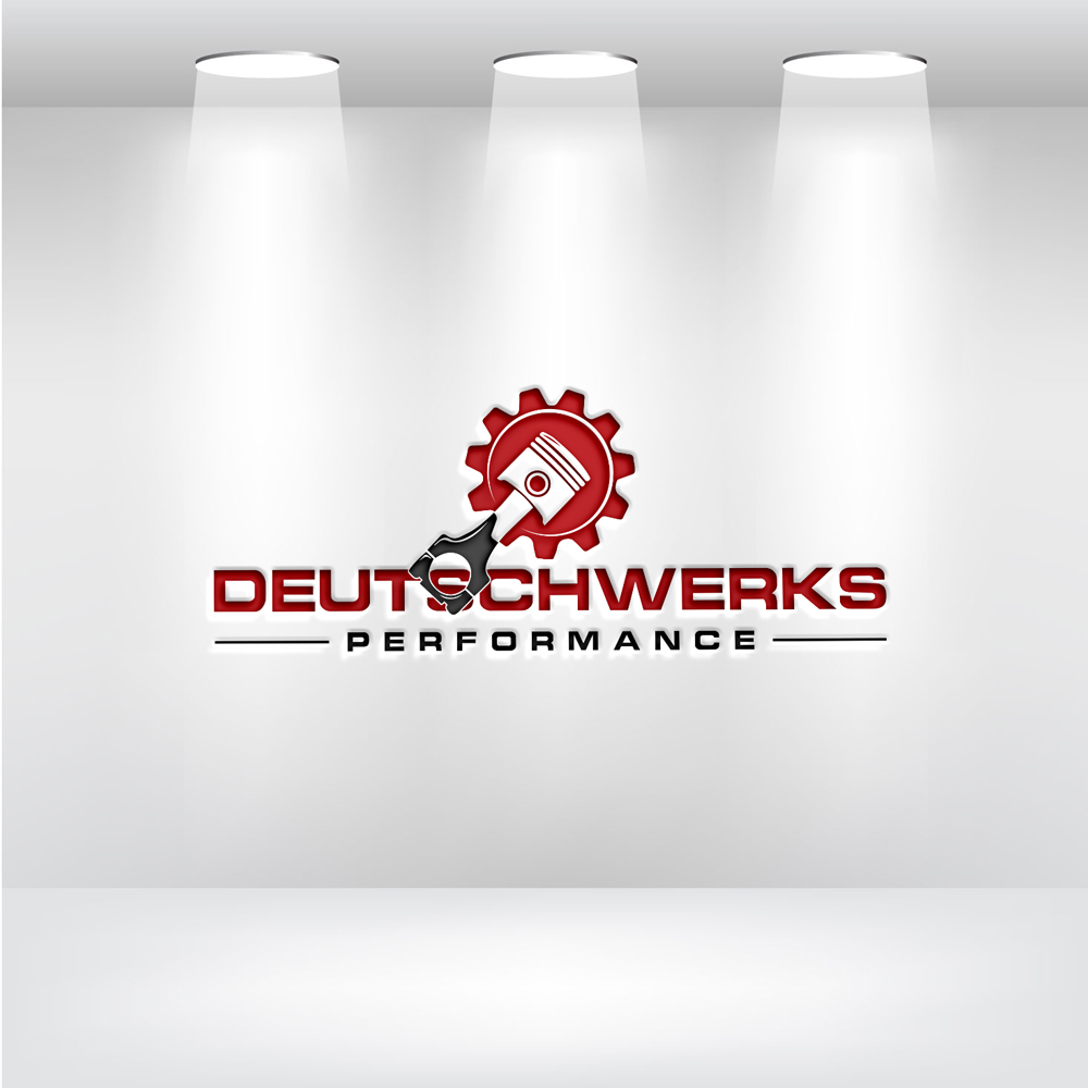 Logo Design by Uhm@design for deutschwerks european auto  | Design #28449996