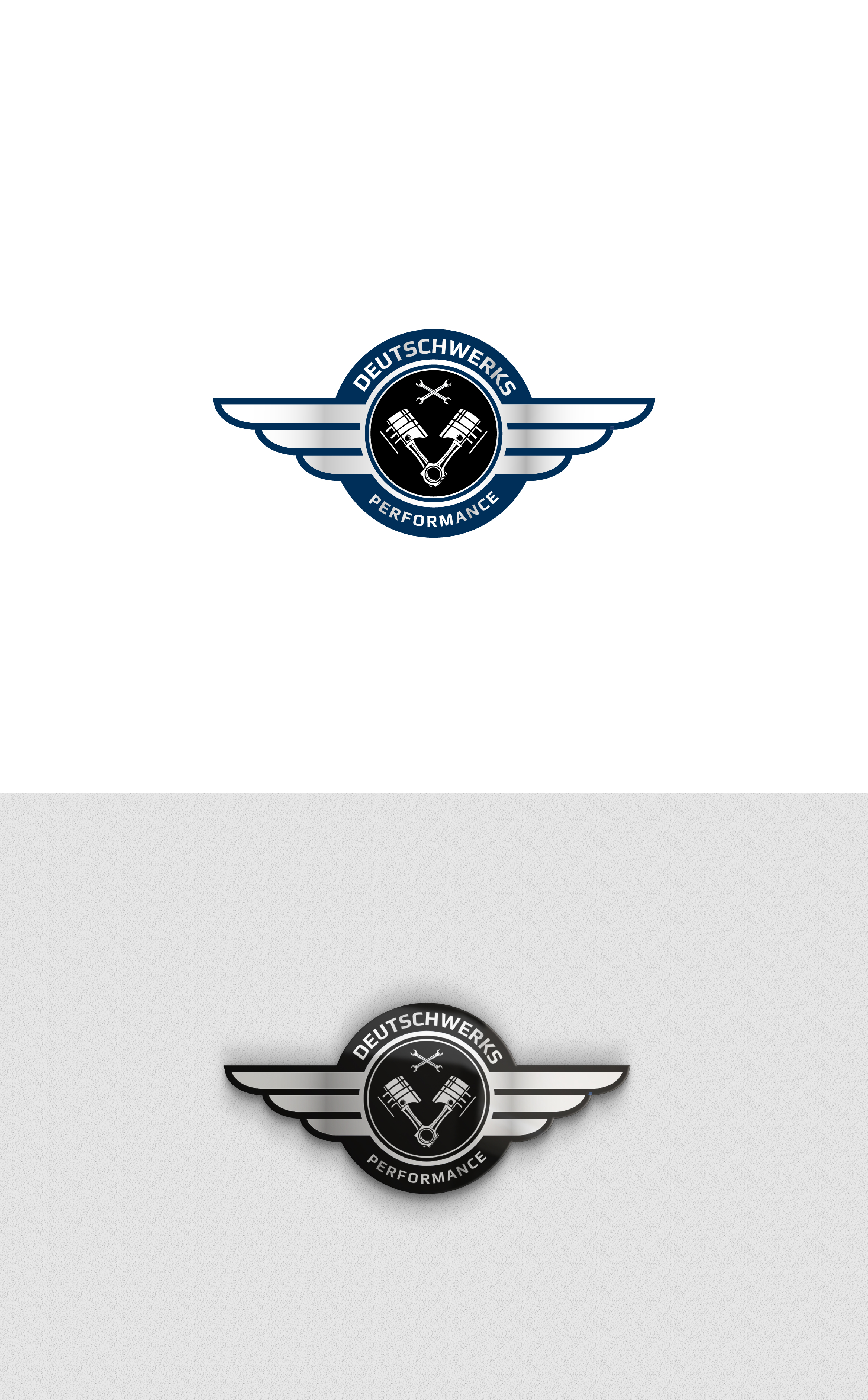 Logo Design by RikoAji for deutschwerks european auto  | Design #28469432