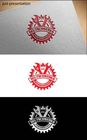 Logo Design by Mi Design1 for deutschwerks european auto  | Design: #28445727