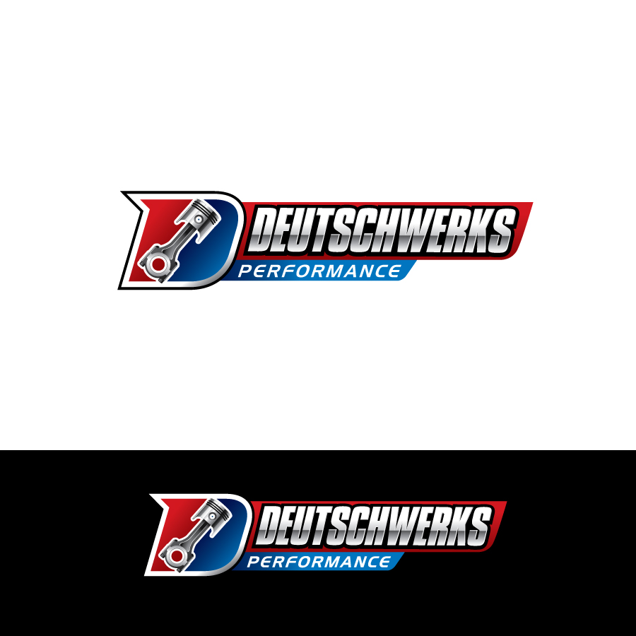 Logo Design by logoford for deutschwerks european auto  | Design #28453947