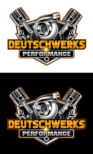 Logo Design by Shilpayan for deutschwerks european auto  | Design #28458105