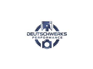 Logo Design by Caribu inc for deutschwerks european auto  | Design: #28472873