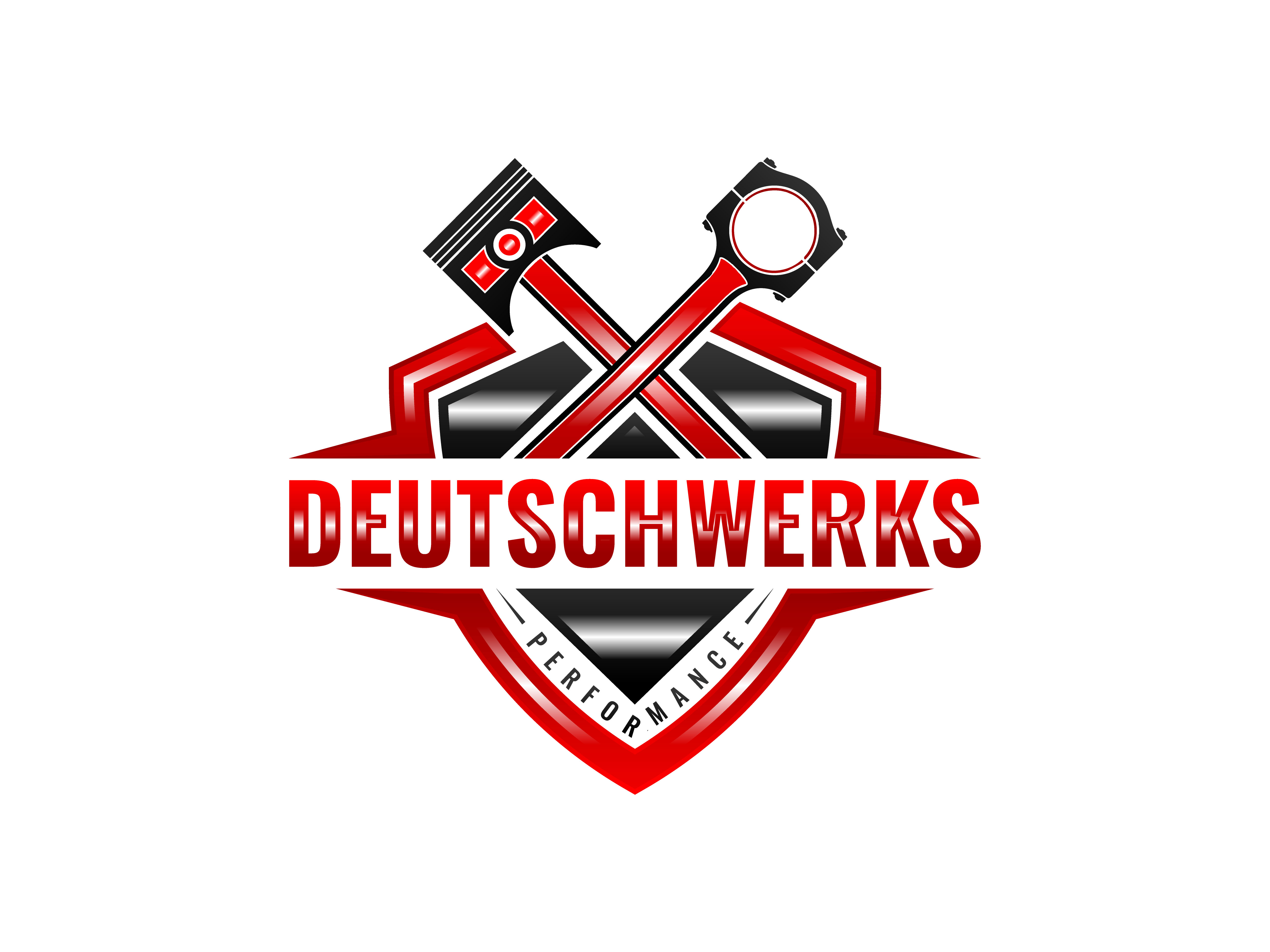 Logo Design by BabyDriverFour for deutschwerks european auto  | Design #28449584