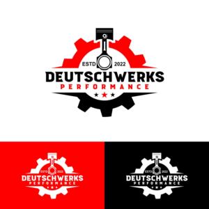 Logo Design by fly  design for deutschwerks european auto  | Design: #28447934