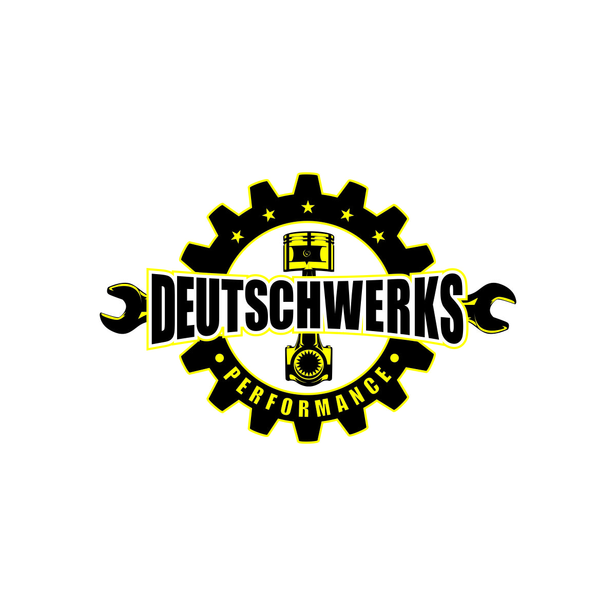 Logo Design by Magic of Art for deutschwerks european auto  | Design #28448812