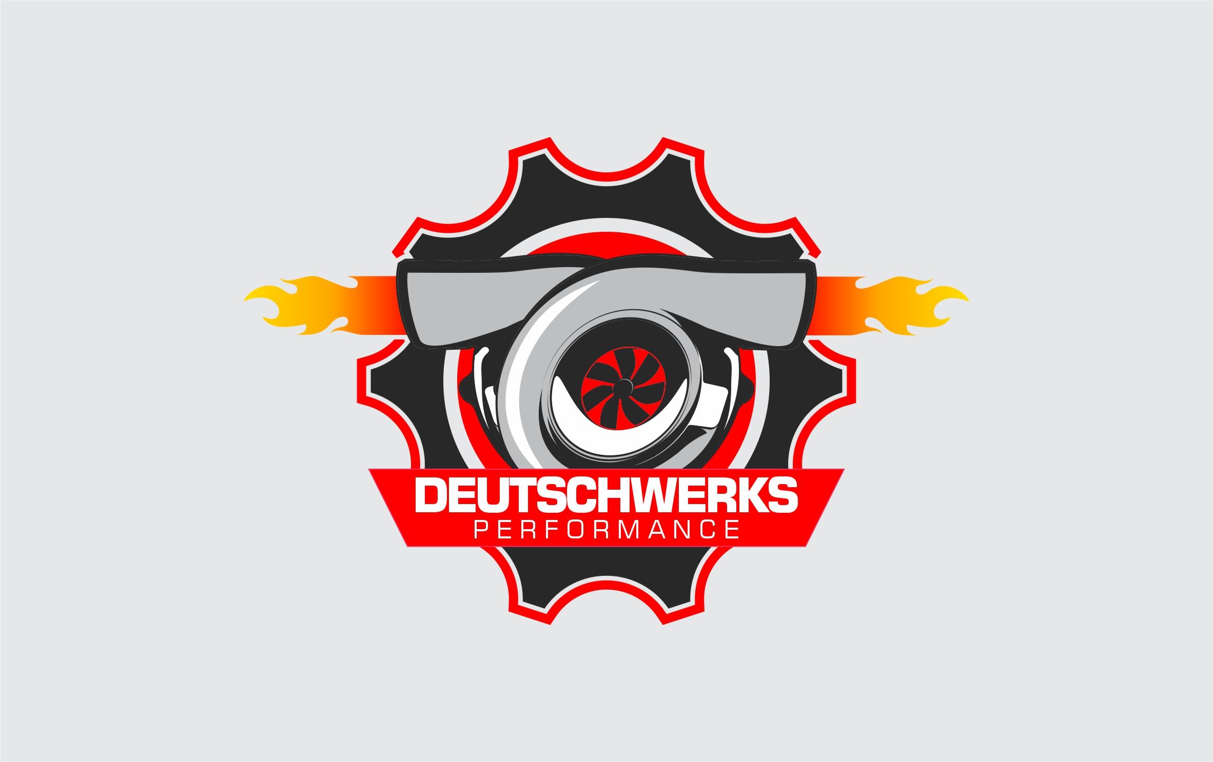 Logo-Design von Rizal Bagus für deutschwerks european auto  | Design #28451613