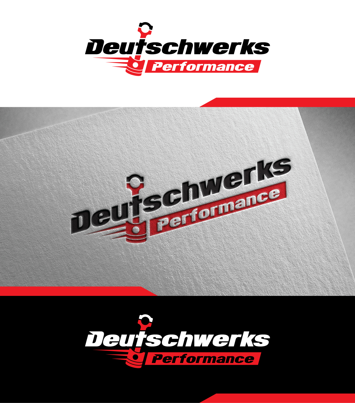 Logo Design by creativepix for deutschwerks european auto  | Design #28445549