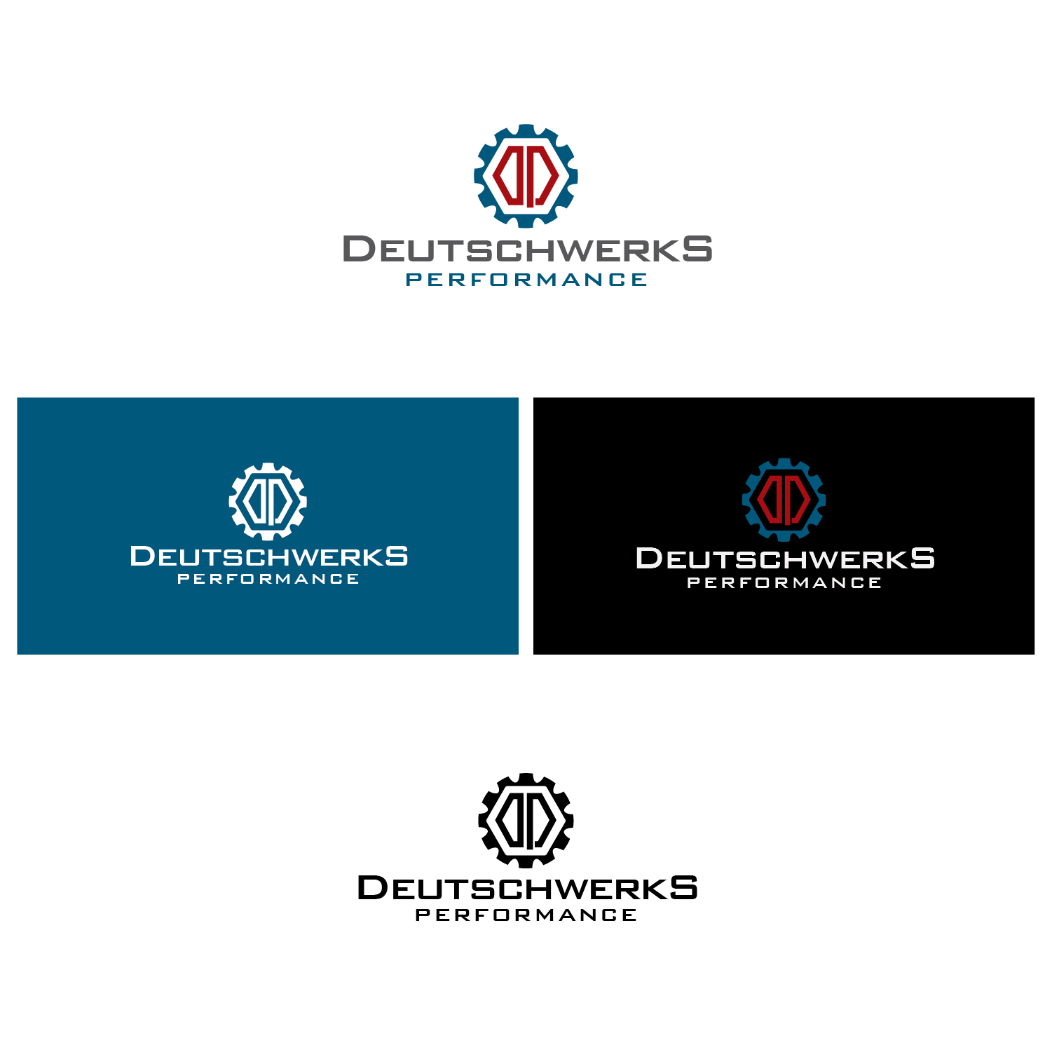 Logo Design by Maxo-Biz for deutschwerks european auto  | Design #28447326