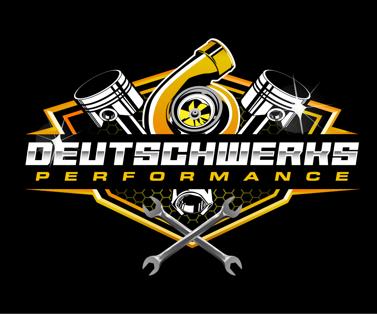 Logo Design by iGab for deutschwerks european auto  | Design #28457357