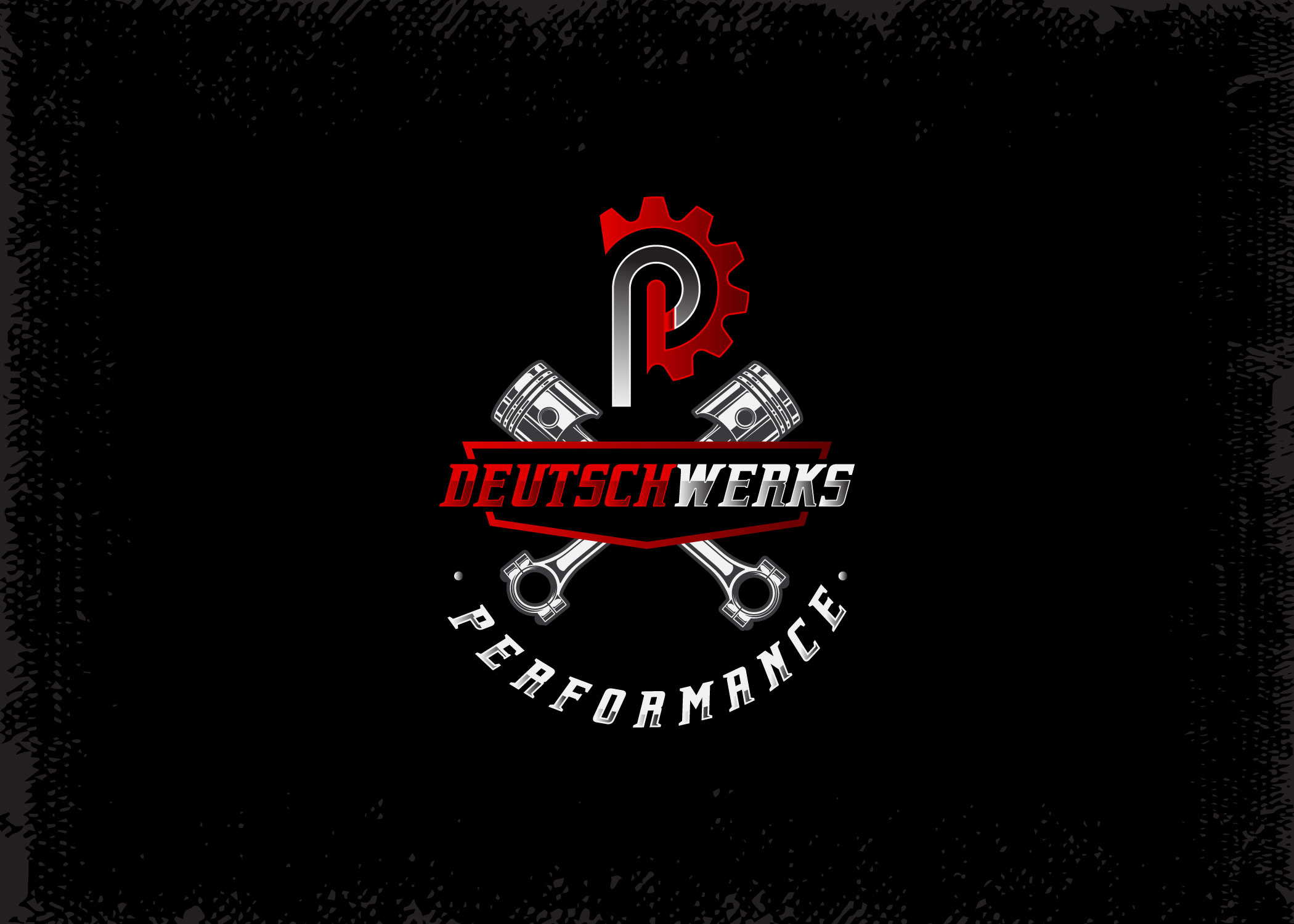 Logo Design by AnteMeridiem for deutschwerks european auto  | Design #28448753