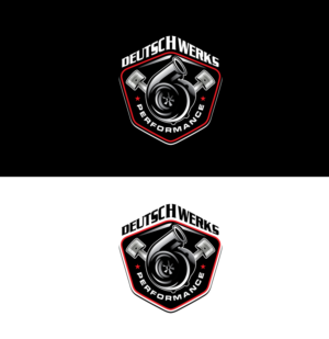 Logo Design by step forward 2 for deutschwerks european auto  | Design: #28446122