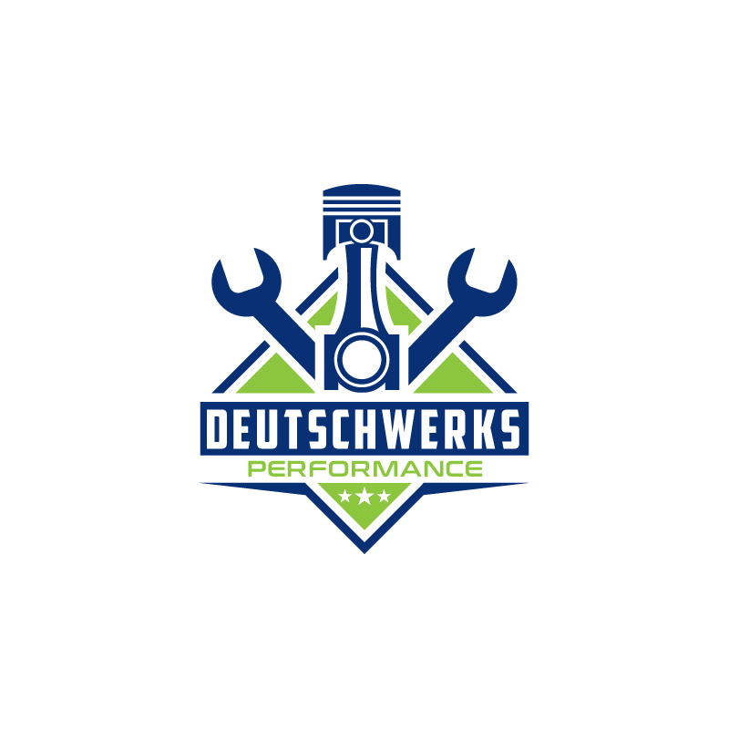 Logo Design by Ansh Design for deutschwerks european auto  | Design #28447788