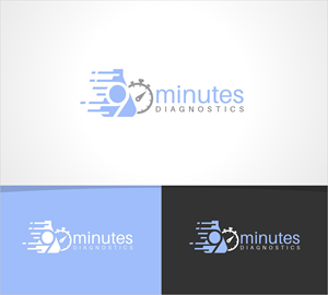 90 minute diagnostics | Logo-Design von aligutierrez