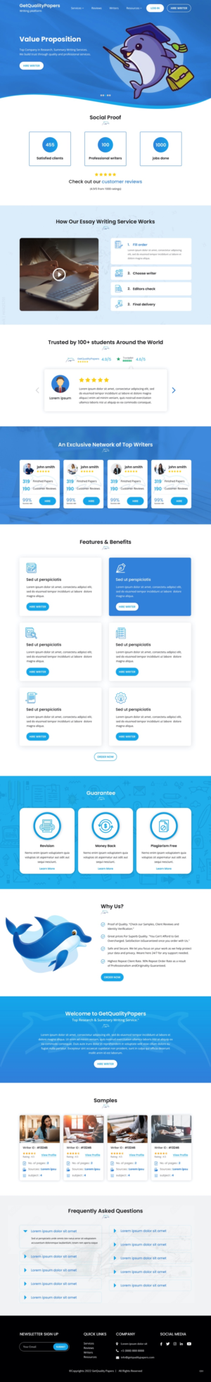 Design de Page d'Accueil par pb pour ce projet | Design : #28454690