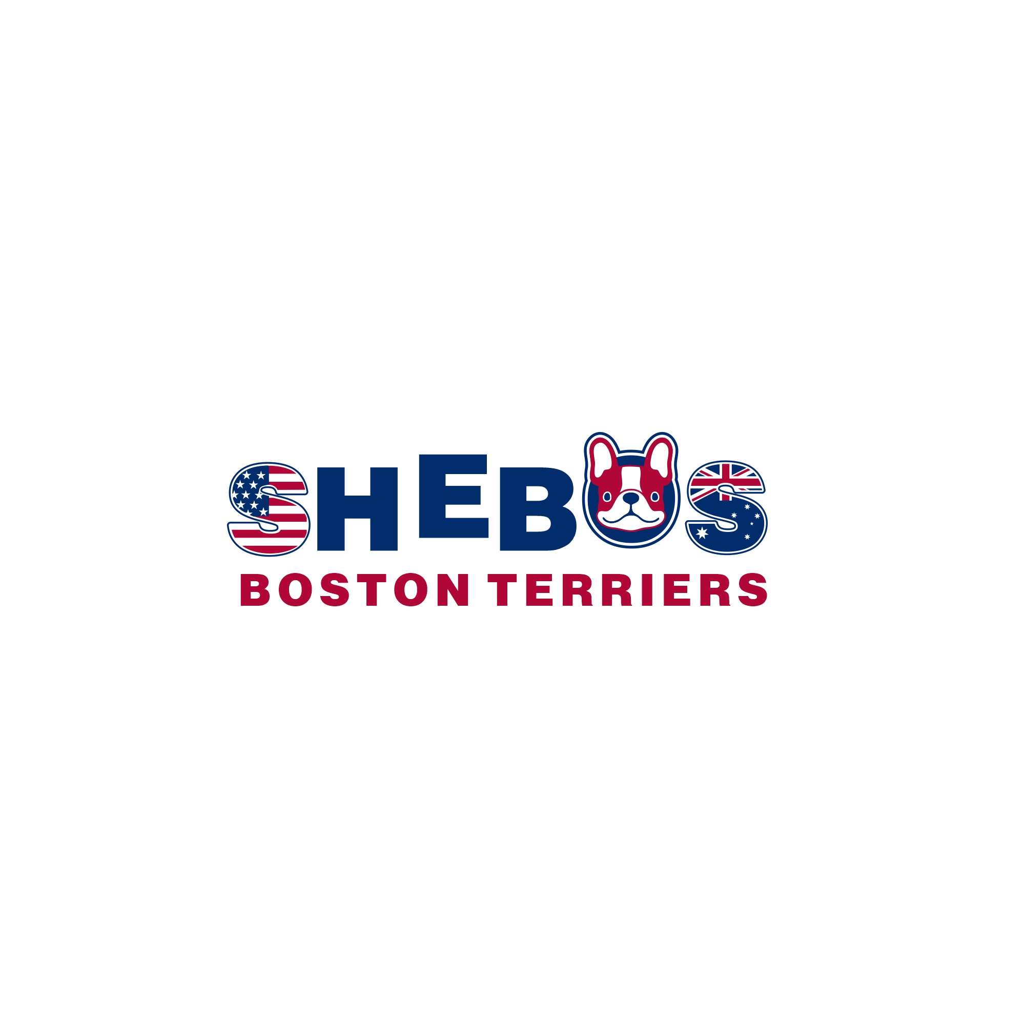 Logo Design by DoelRangkuti for Shebos Boston Terriers | Design #28450692