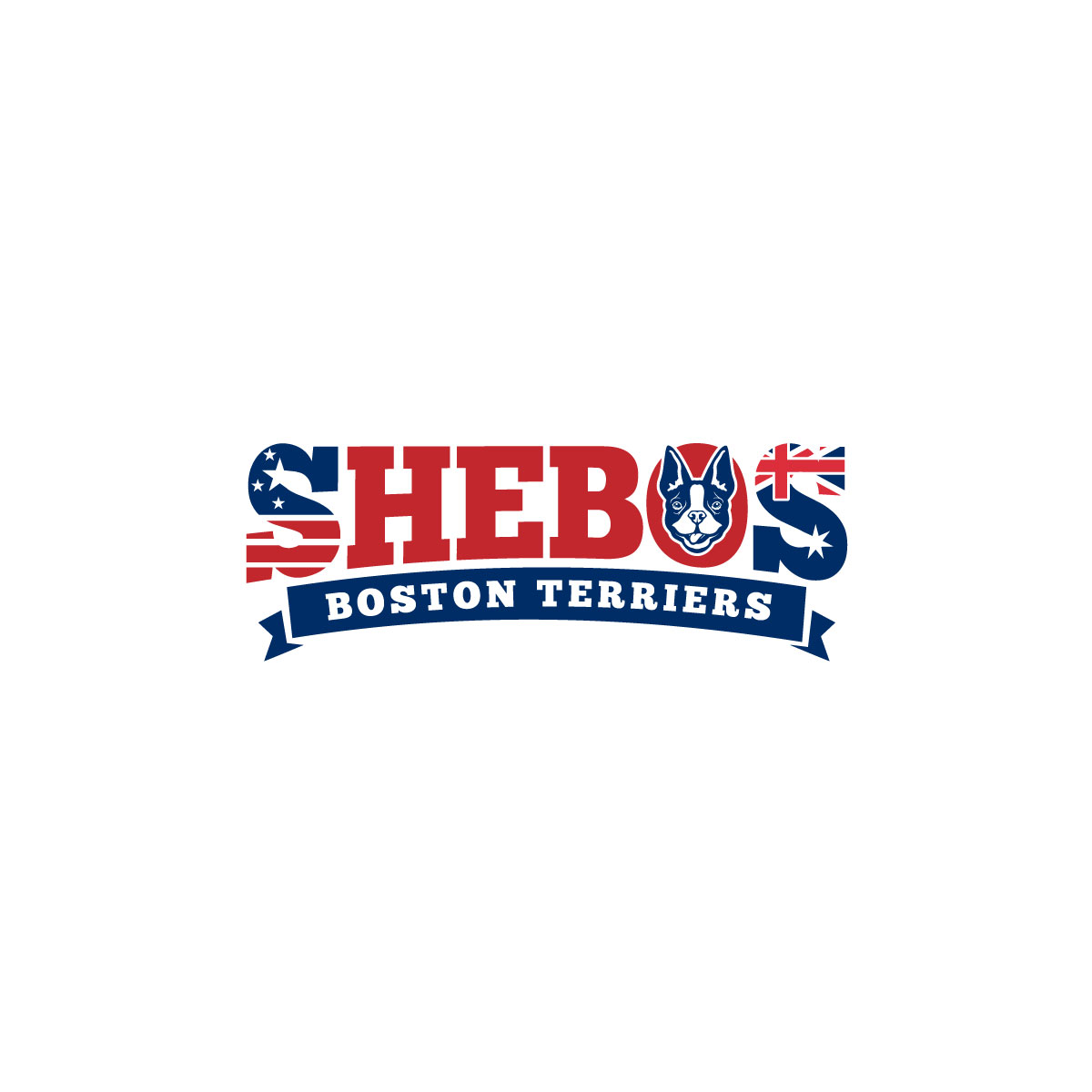 Logo Design by LAXMI DESIGNHUB for Shebos Boston Terriers | Design #28453355