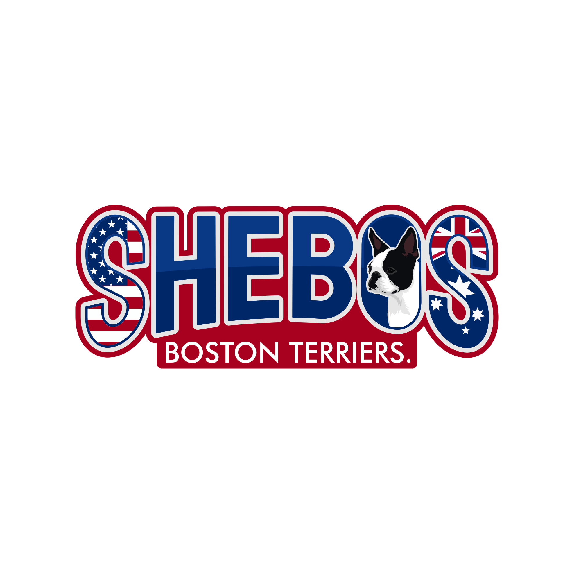 Design de Logo par Helen Ramadhani pour Shebos Boston Terriers | Design #28452734
