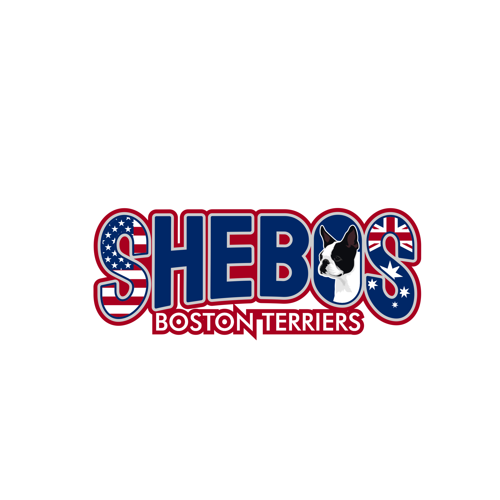 Logo Design by Helen Ramadhani for Shebos Boston Terriers | Design #28458930