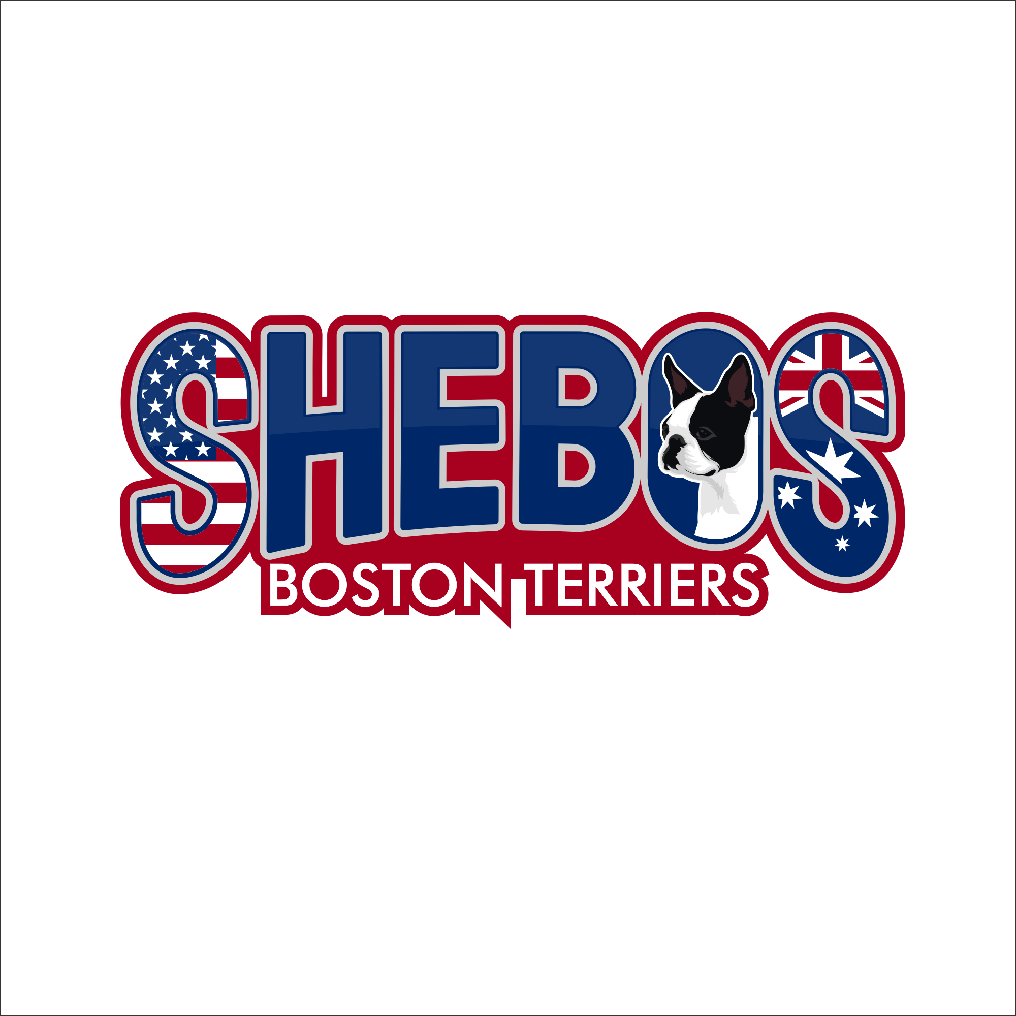 Design de Logo par Helen Ramadhani pour Shebos Boston Terriers | Design #28458965