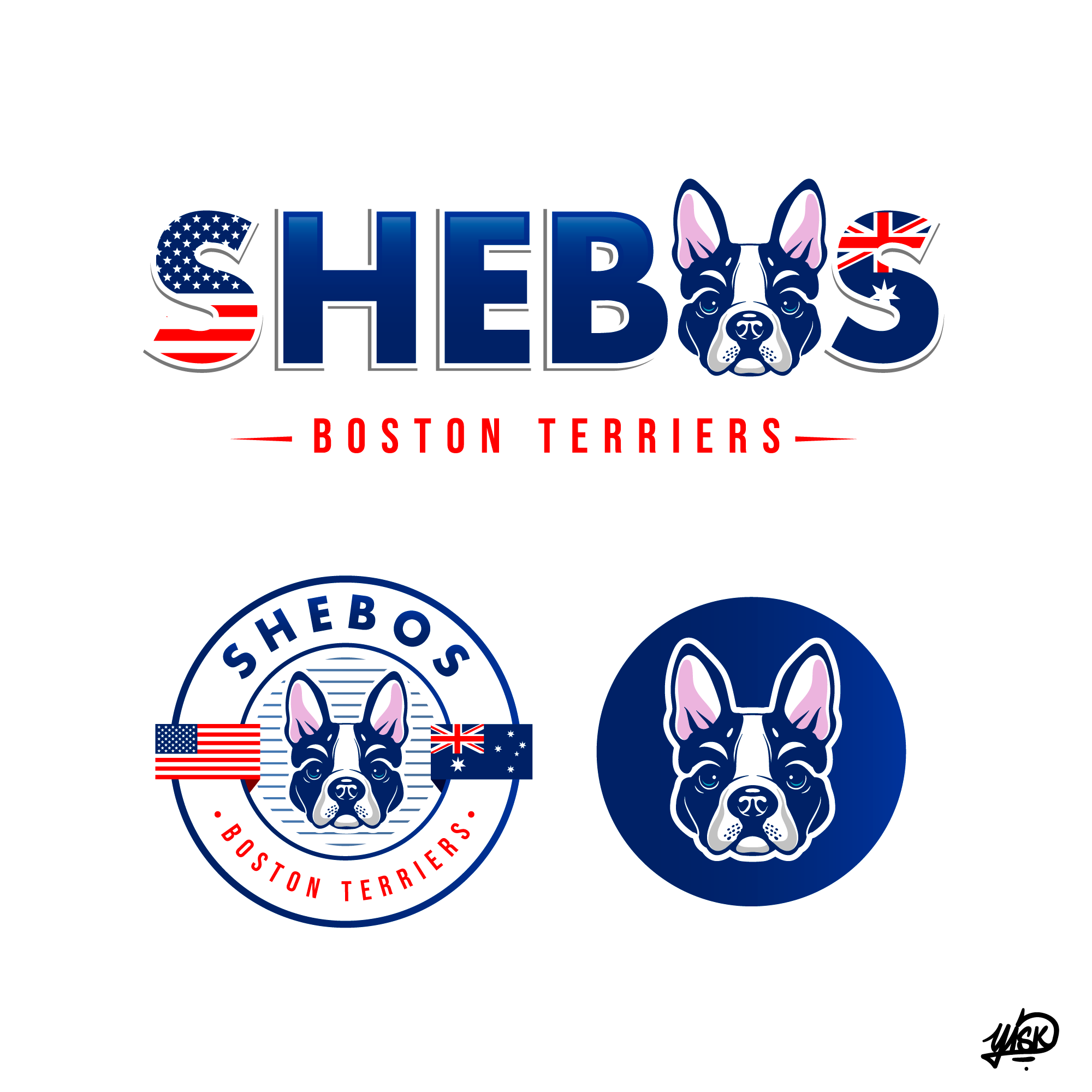 Design de Logo par El Yisk 2 pour Shebos Boston Terriers | Design #28451946