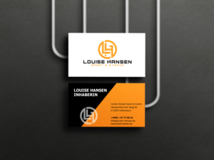 Business Card Design by Omee for Louise Hansen Sport & Events | Design: #28452103