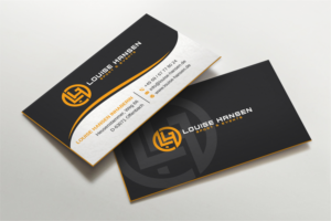 Visitenkarten-Design von LAXMI DESIGNHUB für Louise Hansen Sport & Events | Design: #28447410