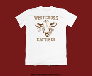 T-shirt Design by vincent.designpro for West Cross Ranch | Design: #28479318