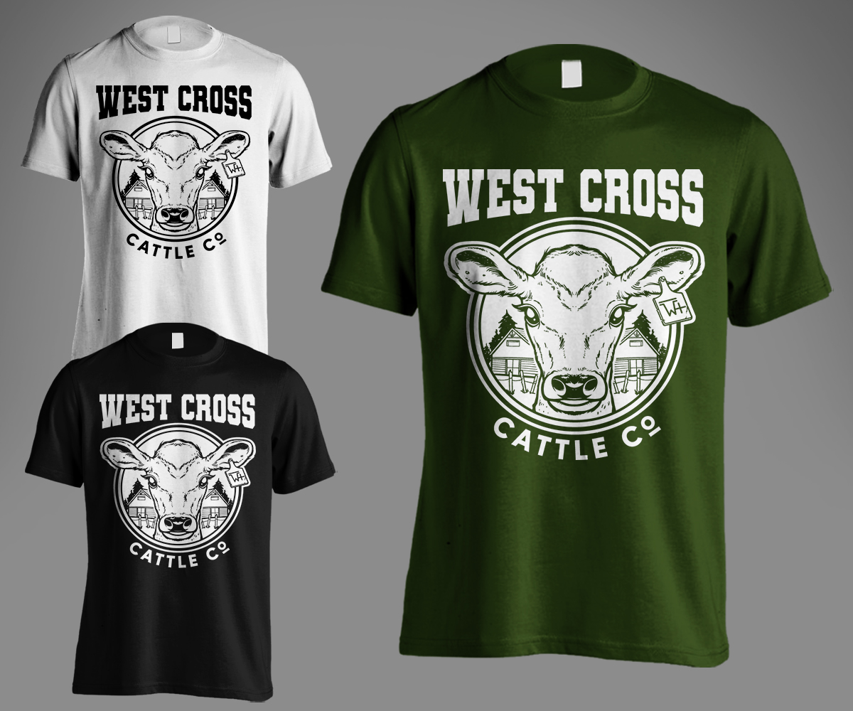 T-Shirt-Design von Andi Yan für West Cross Ranch | Design #28475779
