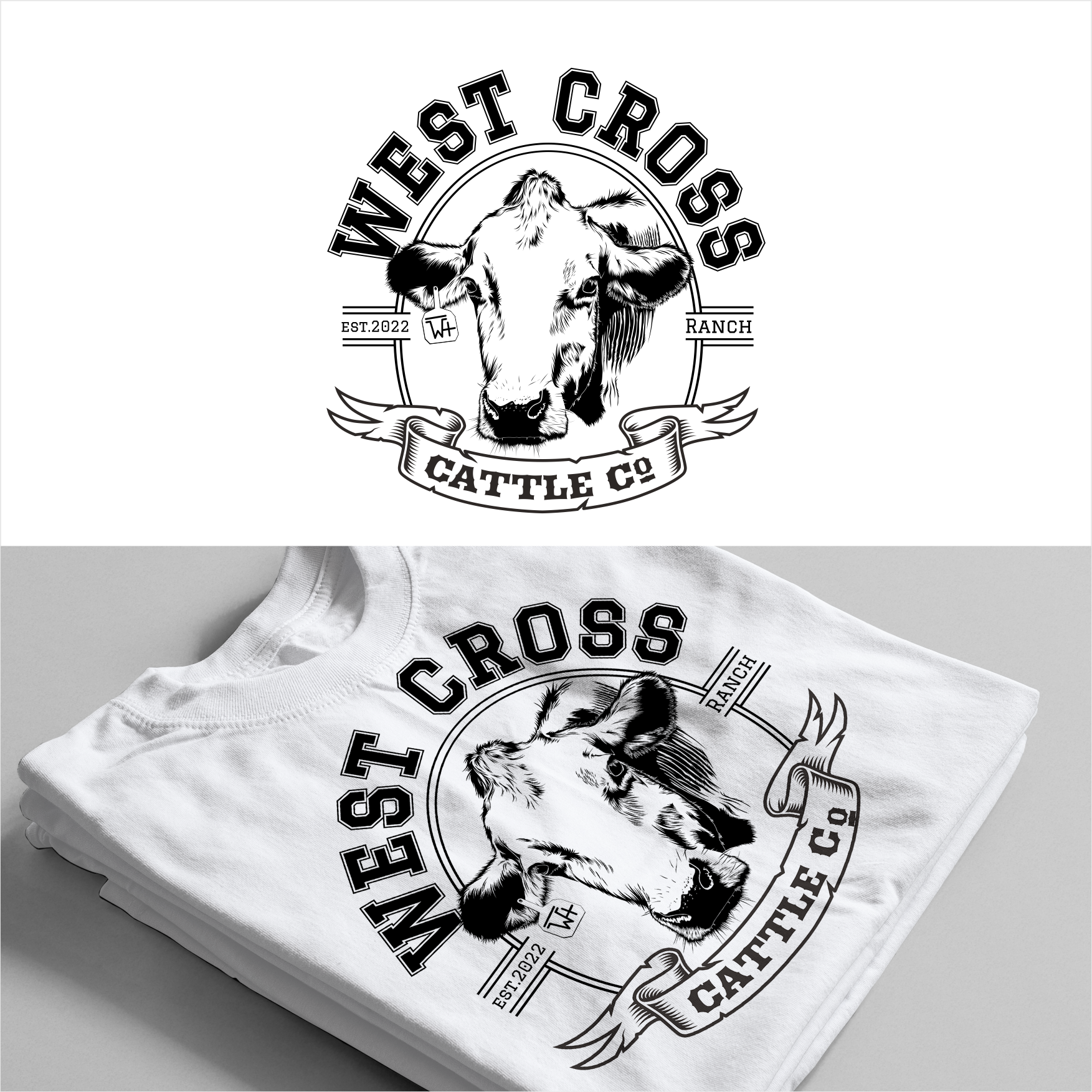 T-shirt Design by kolevvp for West Cross Ranch | Design #28453755