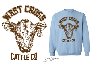 T-shirt Design by Zhor Signatures for West Cross Ranch | Design: #28469214