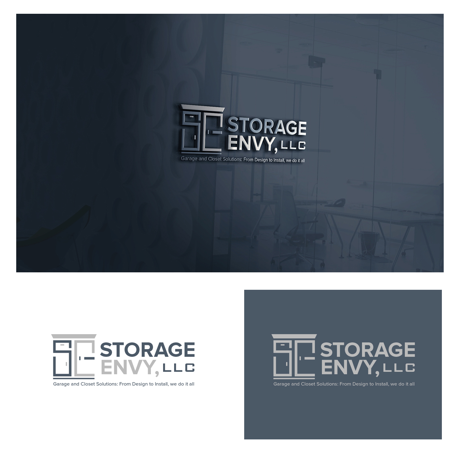 Logo Design by Maxo-Biz for Storage Envy, LLC | Design #28463832