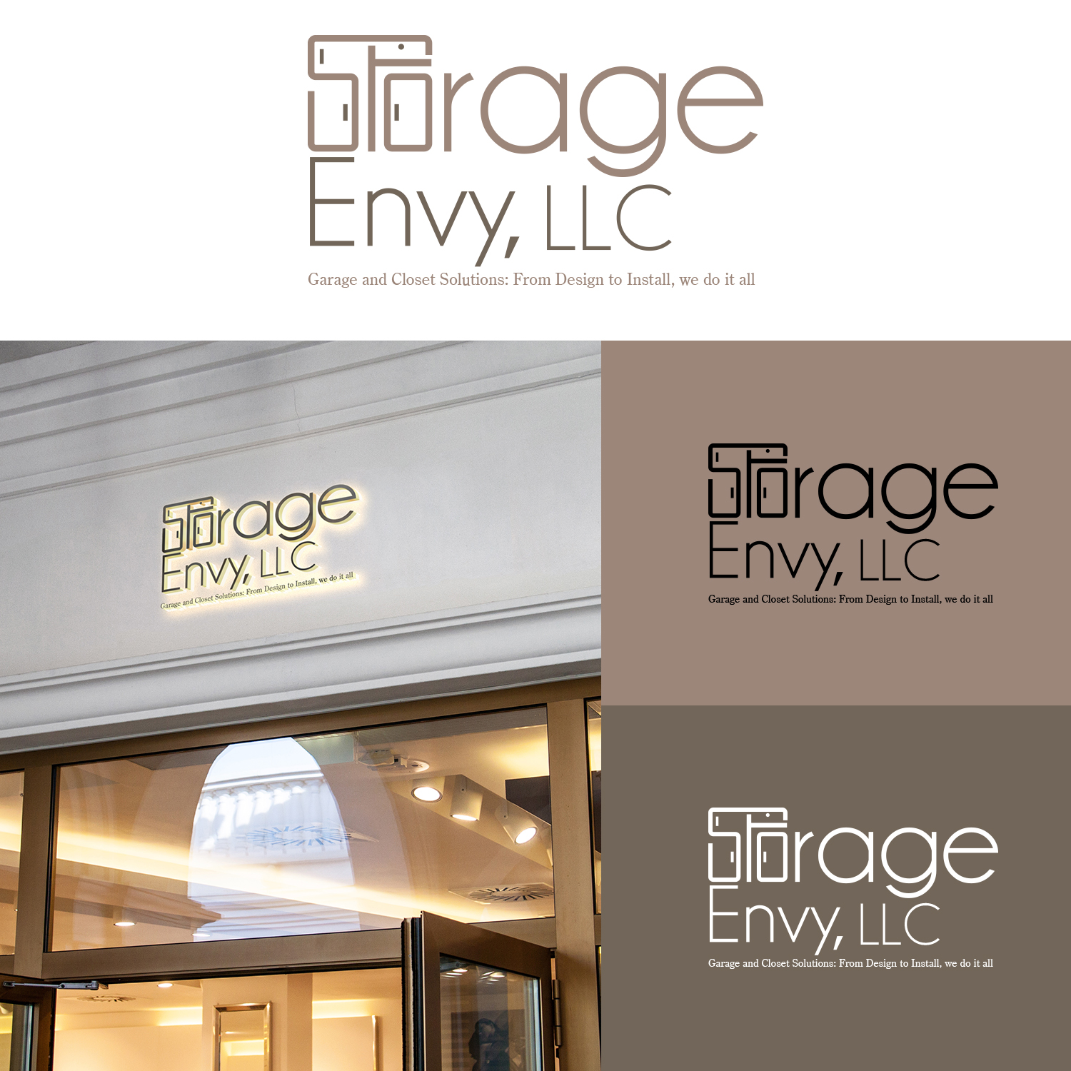 Logo Design by Maxo-Biz for Storage Envy, LLC | Design #28463835