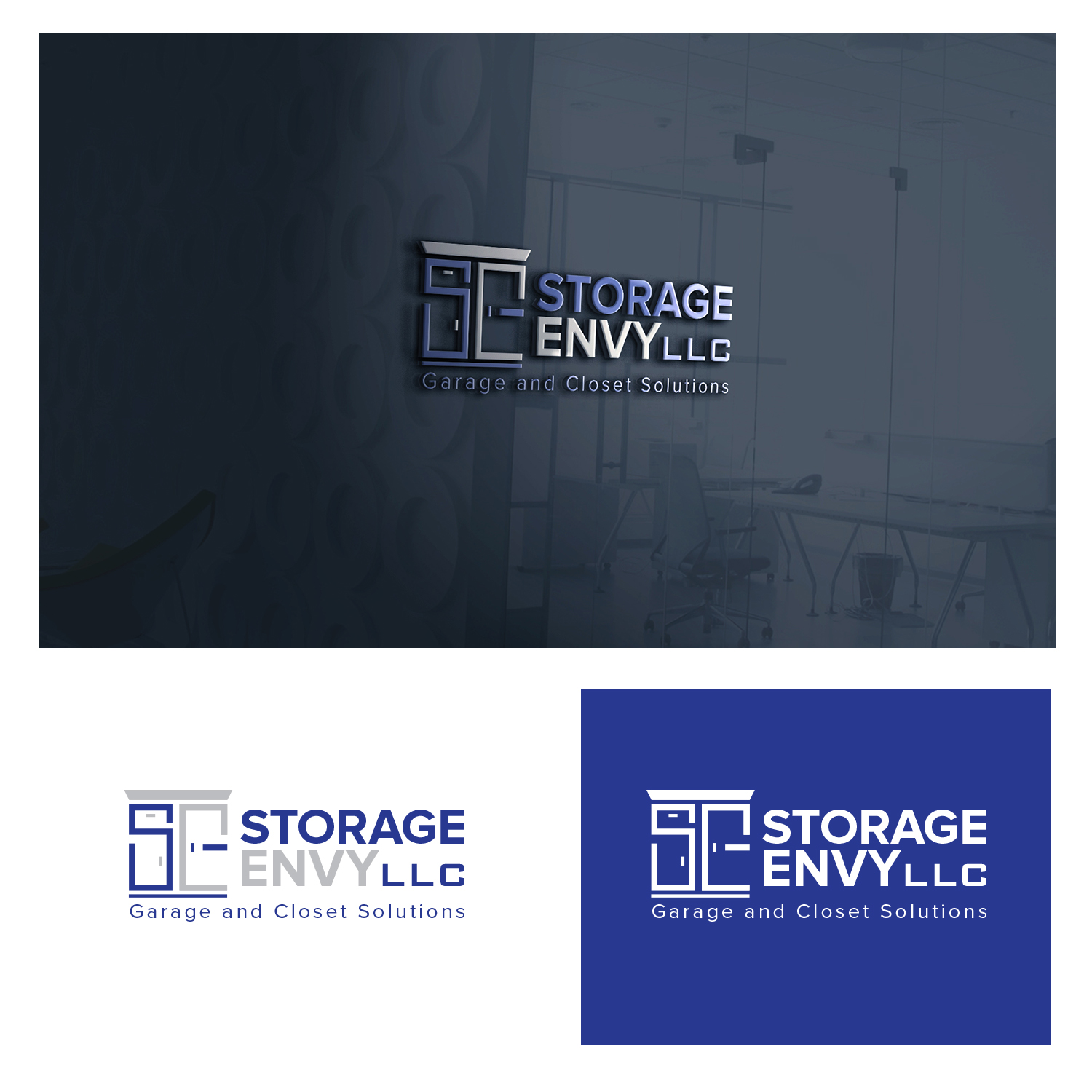 Logo Design by Maxo-Biz for Storage Envy, LLC | Design #28468571
