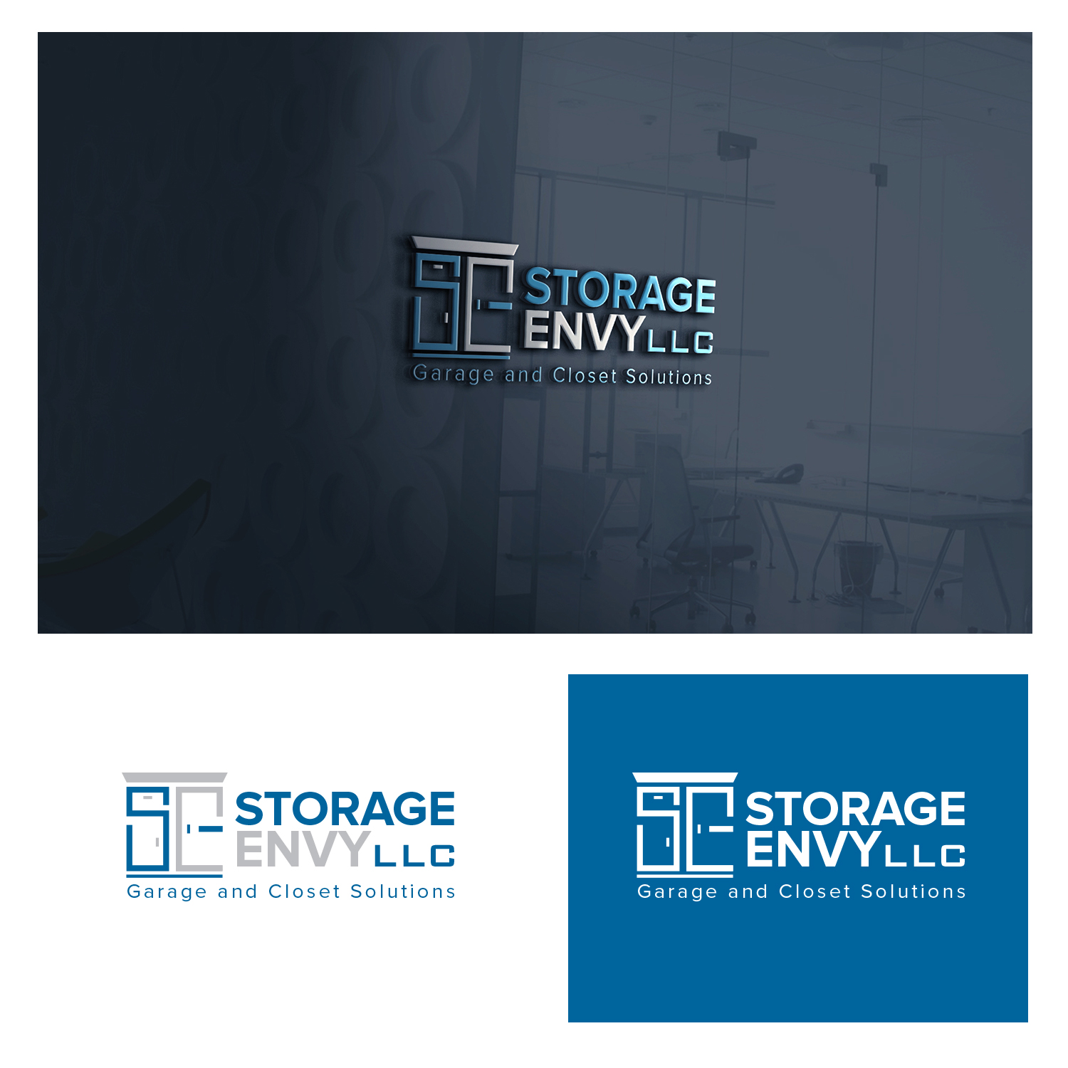 Logo Design by Maxo-Biz for Storage Envy, LLC | Design #28468573