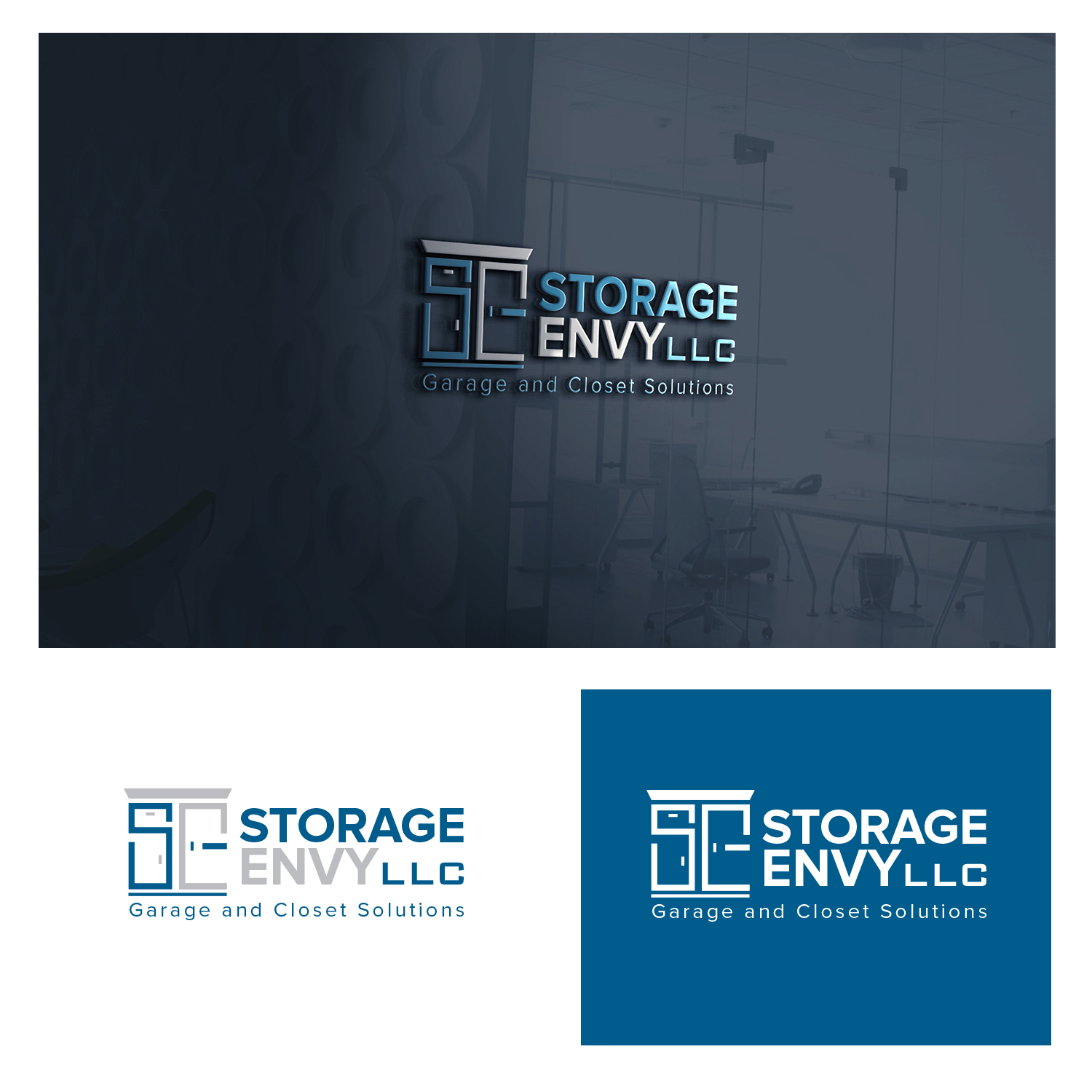 Logo Design by Maxo-Biz for Storage Envy, LLC | Design #28468582