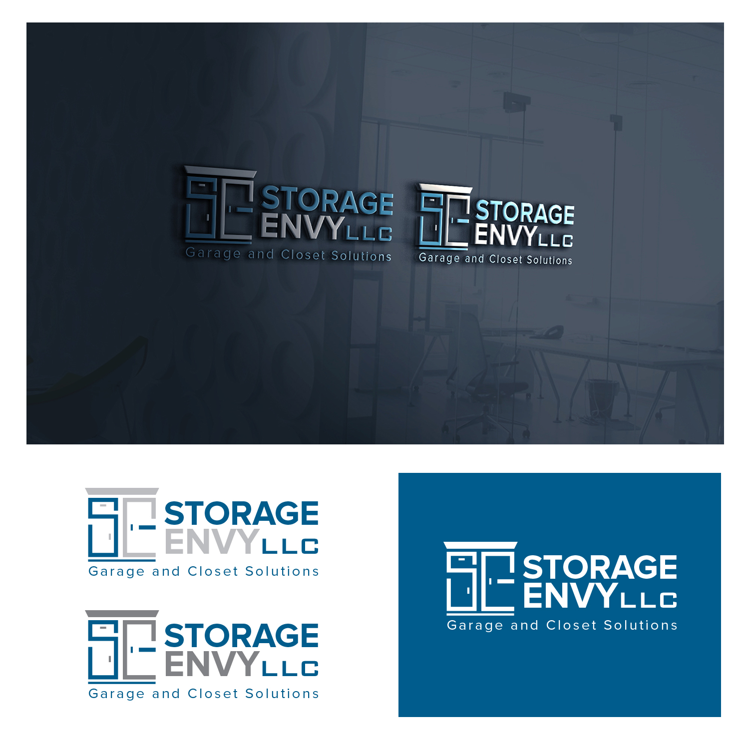 Logo Design by Maxo-Biz for Storage Envy, LLC | Design #28492384