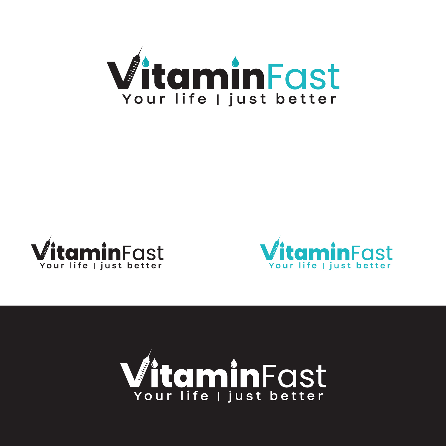 Logo Design by Go4Logo for VITAMIN FAST | Design #28465836
