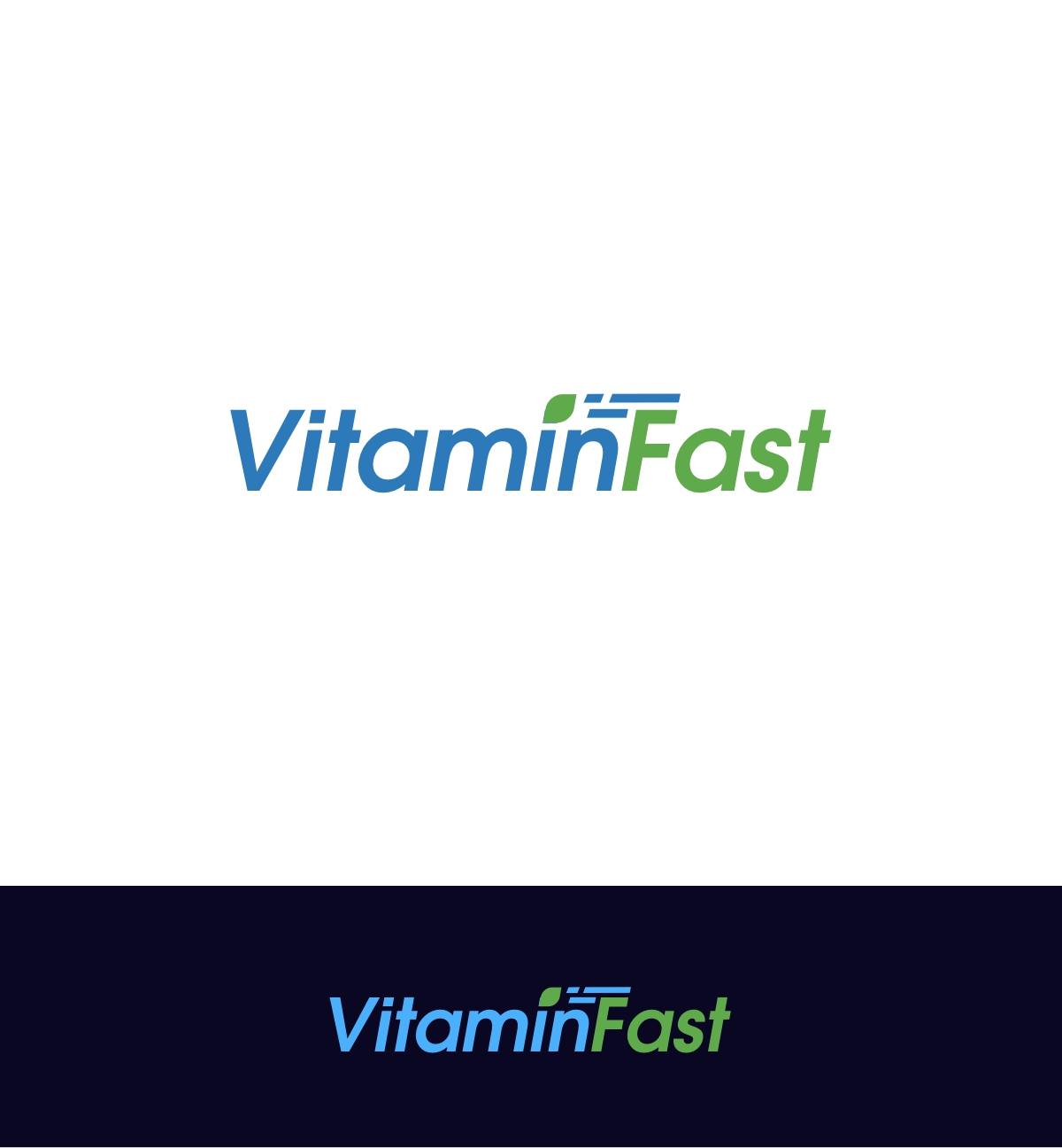 Logo Design by ecorokerz for VITAMIN FAST | Design #28450871