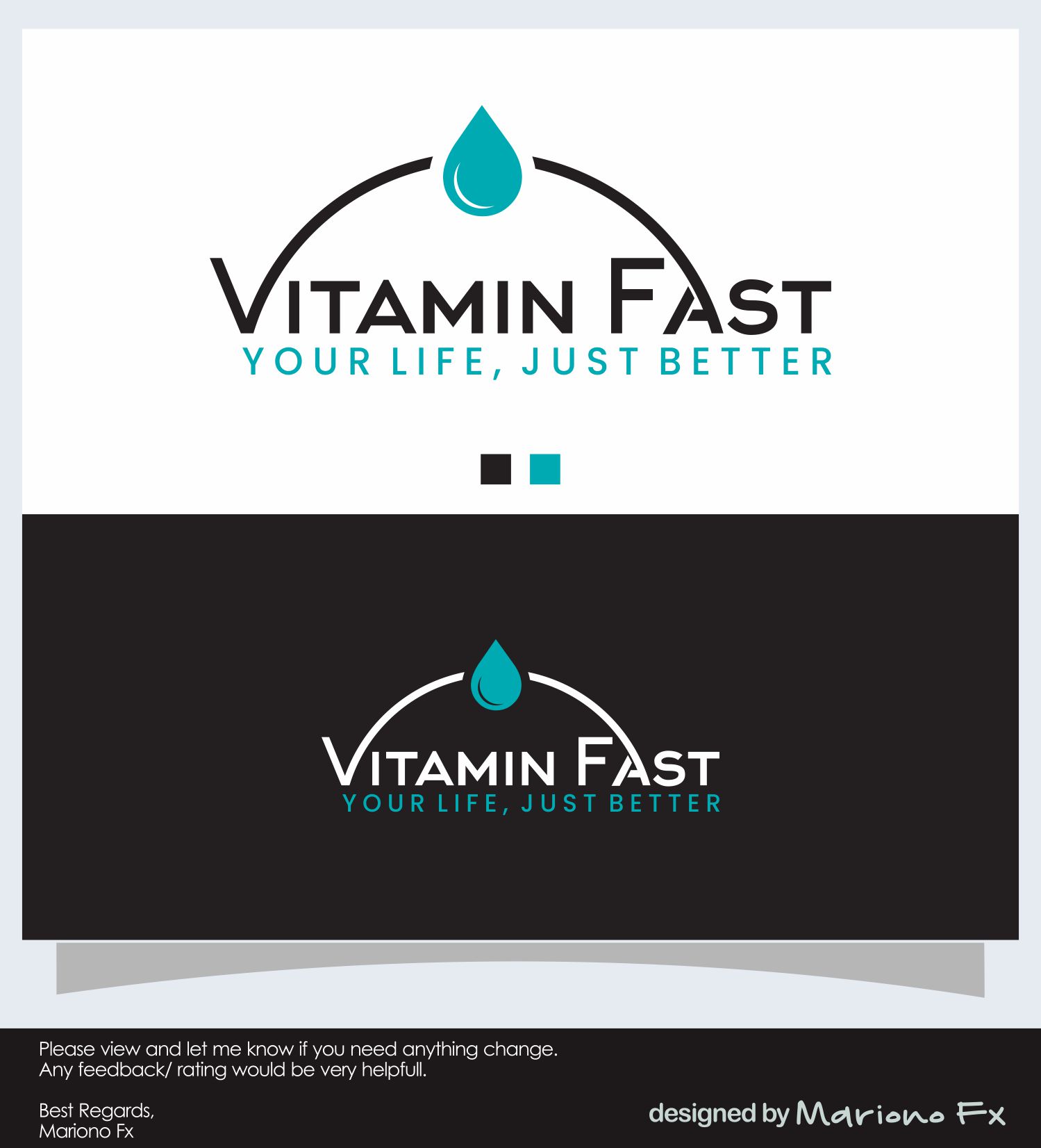 Logo-Design von Mariono Fx für VITAMIN FAST | Design #28455211