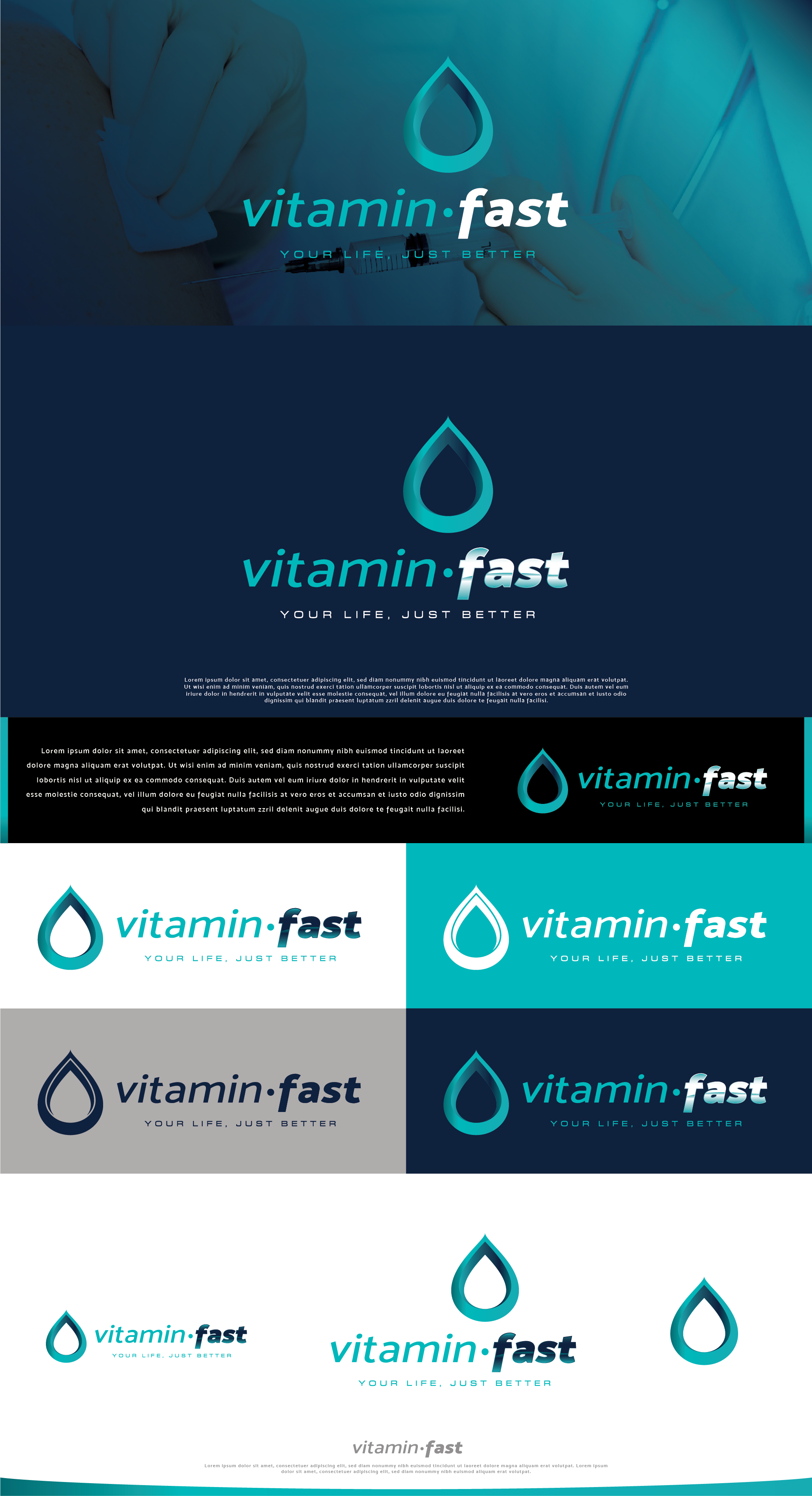 Logo-Design von Gabriel T. Marques für VITAMIN FAST | Design #28451127