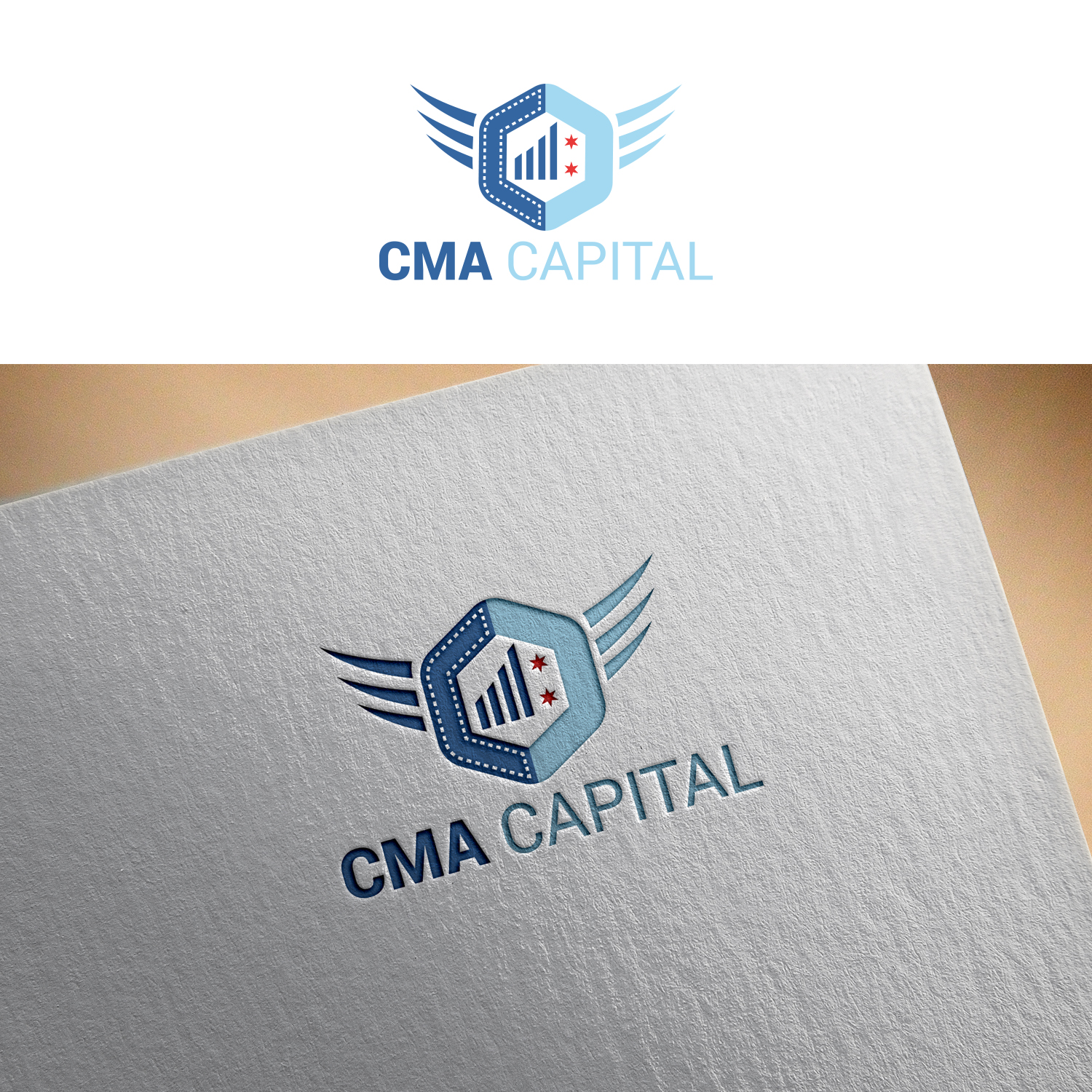 Logo Design by Maxo-Biz for Chicago Media Angels | Design #28457109